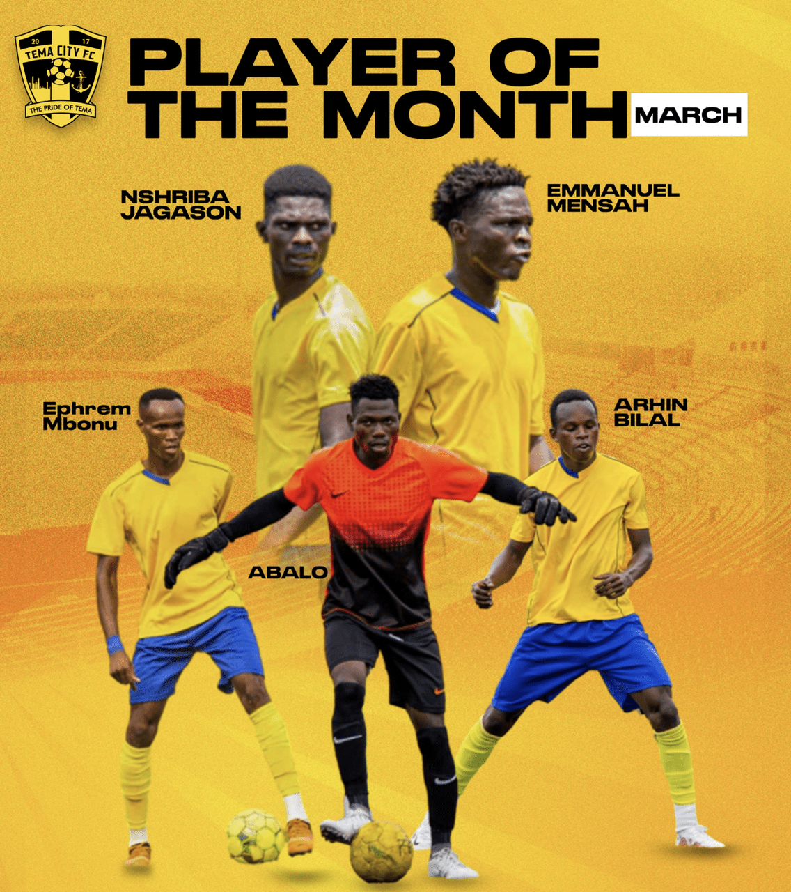 Tema city player of the month - StrawPoll