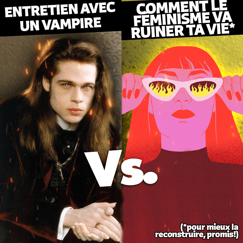 Vampire Poll 16e de finale : Entretien avec un vampire VS Comment le féminisme va ...