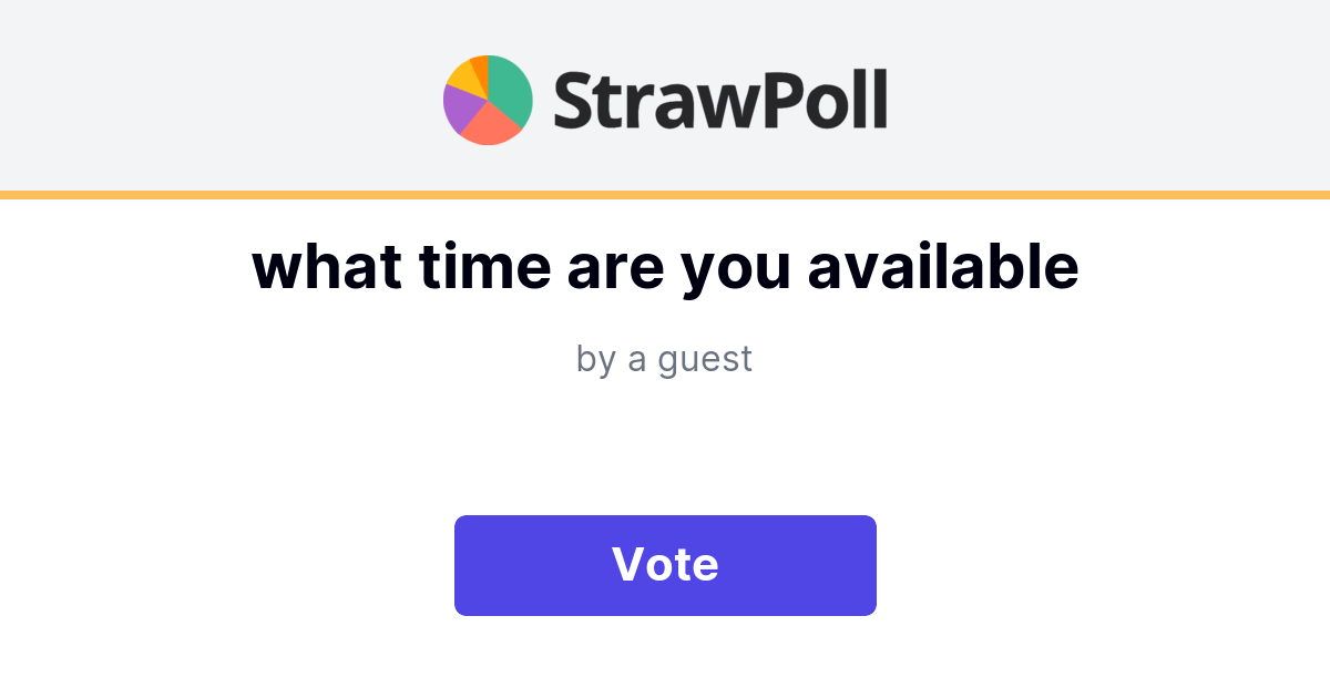 what-time-are-you-available-strawpoll