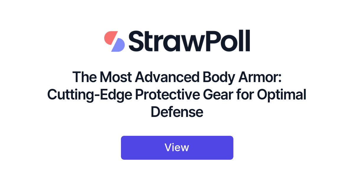 The Most Advanced Body Armor, Ranked