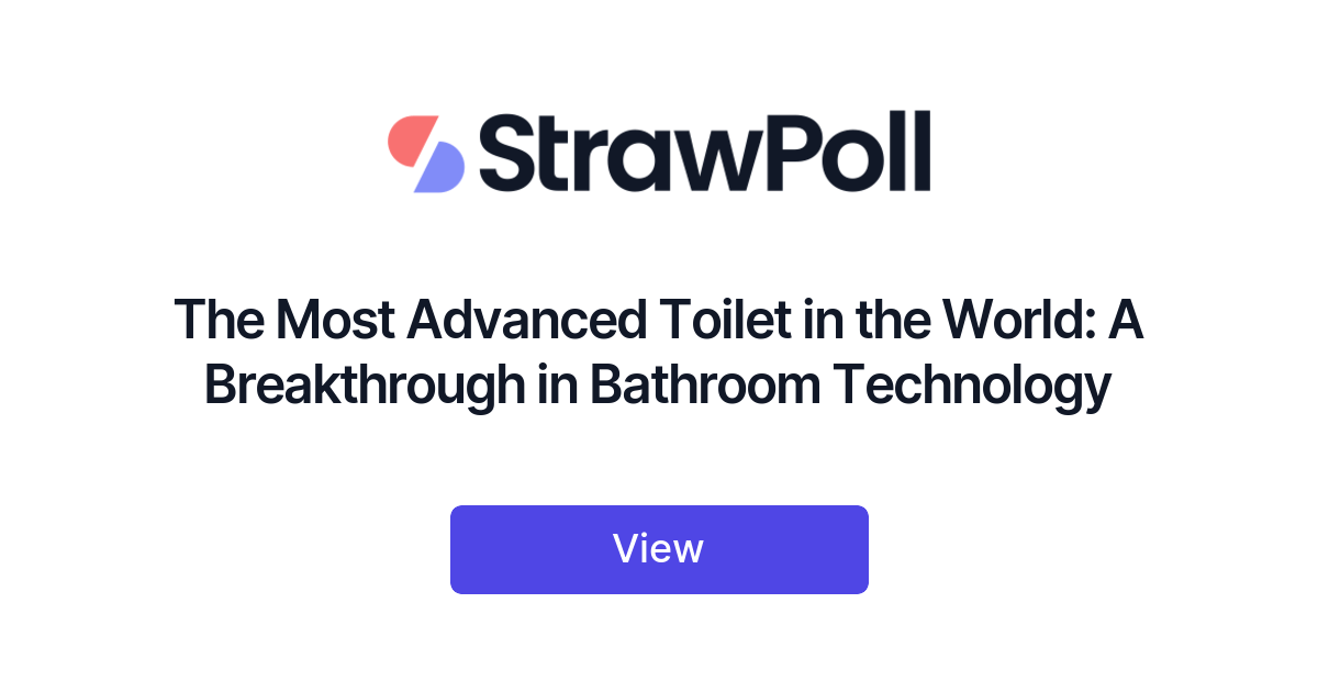 The Most Advanced Toilet in the World, Ranked
