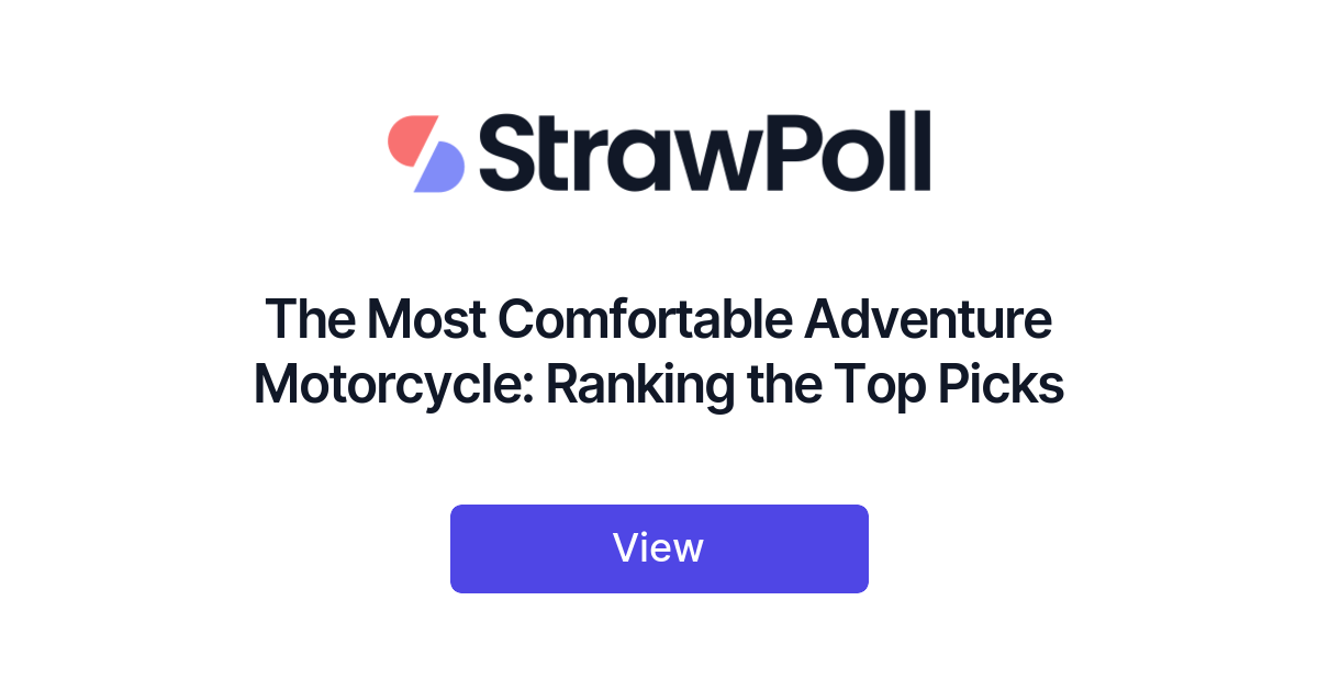 most comfortable adventure bike