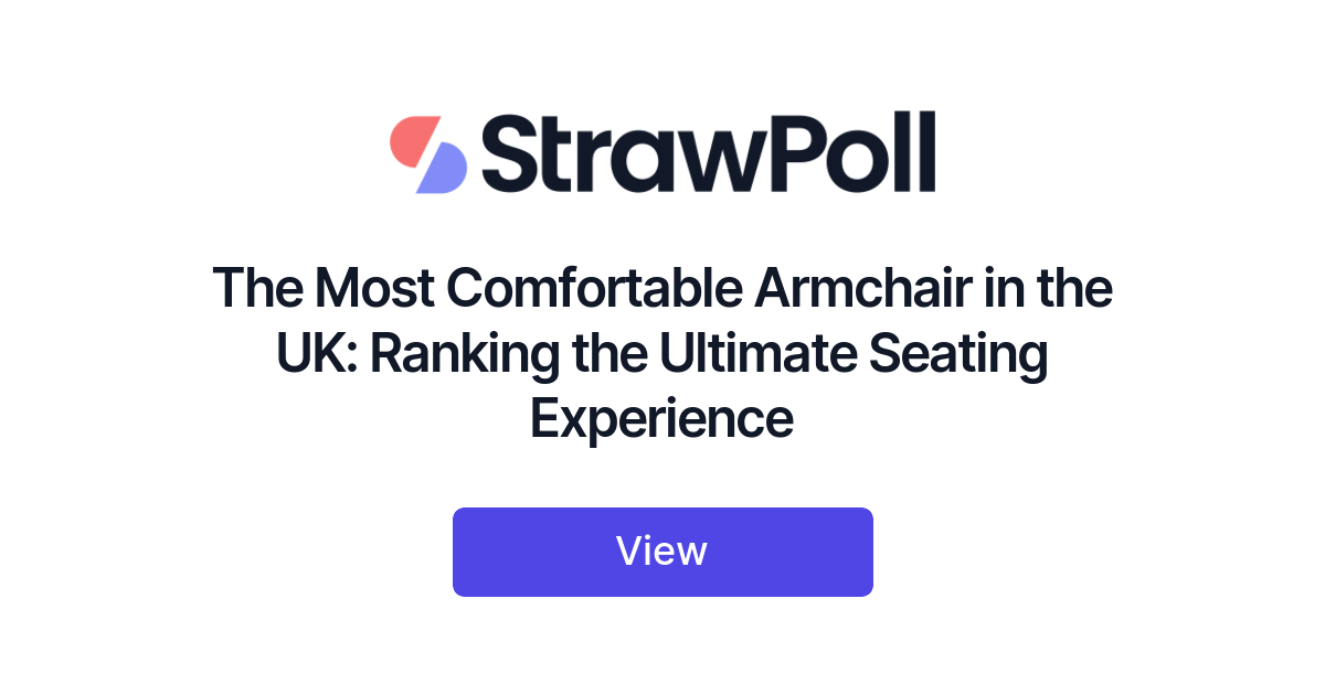 The Most Comfortable Armchair in the UK, Ranked