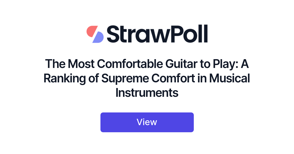 The Most Comfortable Guitar to Play, Ranked