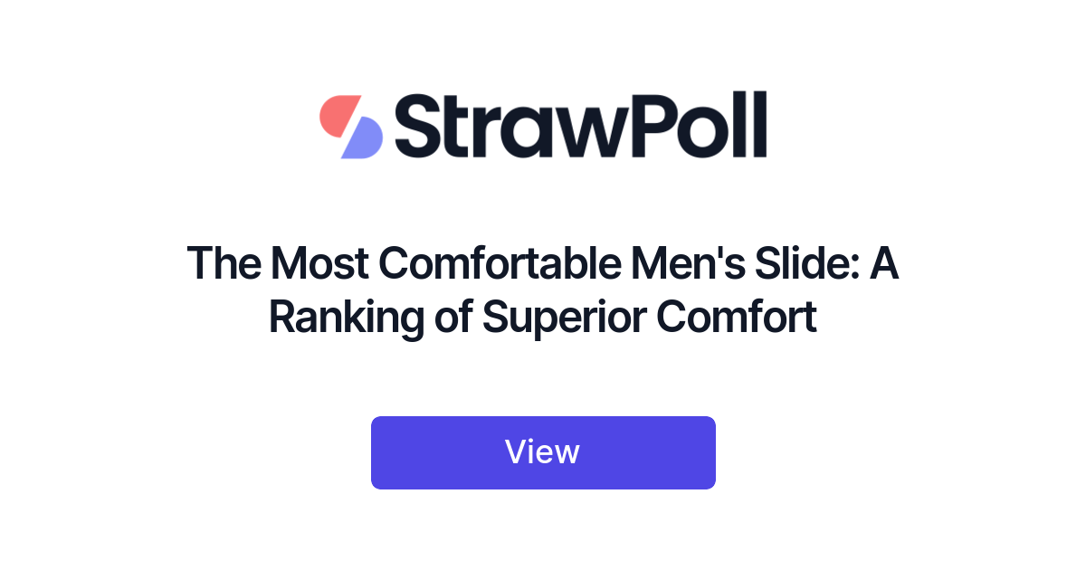 The Most Comfortable Men s Slide A Ranking of Superior Comfort