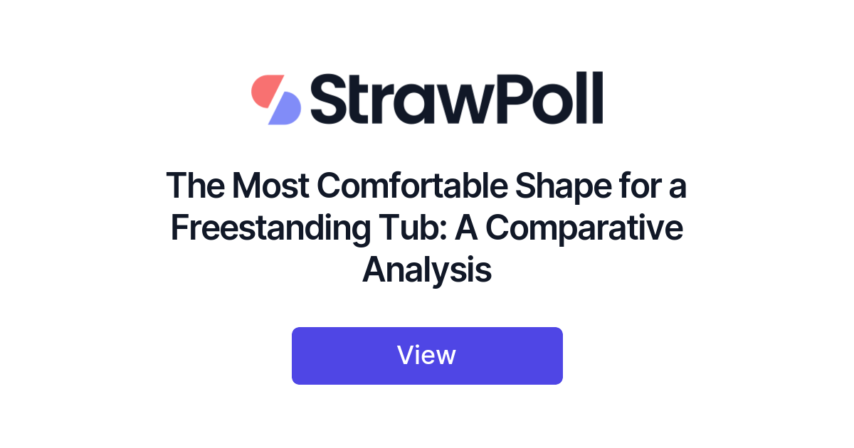 The Most Comfortable Shape for a Freestanding Tub, Ranked