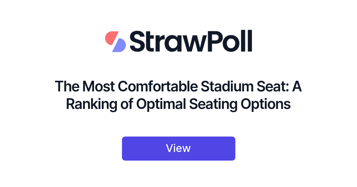 Comfortable discount stadium seats