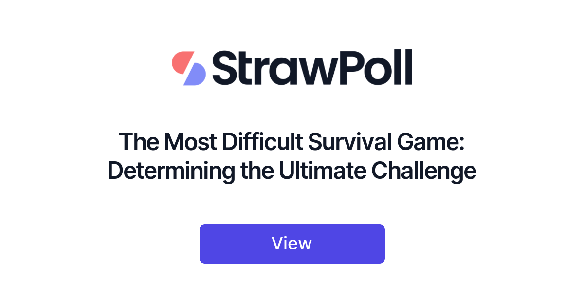 Most Brutal Survival Games