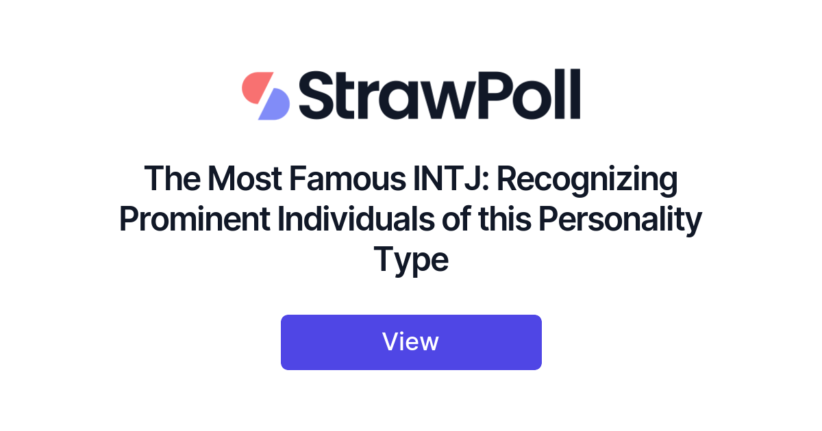 The Ultimate List Of Famous INTJ People (Updated) - INTJ vision