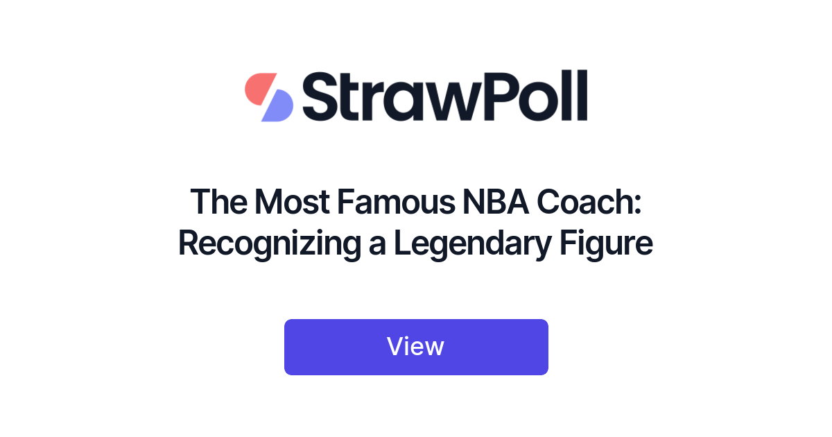 The Most Famous NBA Coach, Ranked