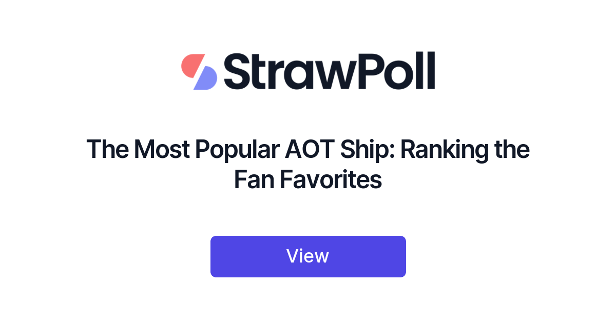 The Most Popular AOT Ship, Ranked