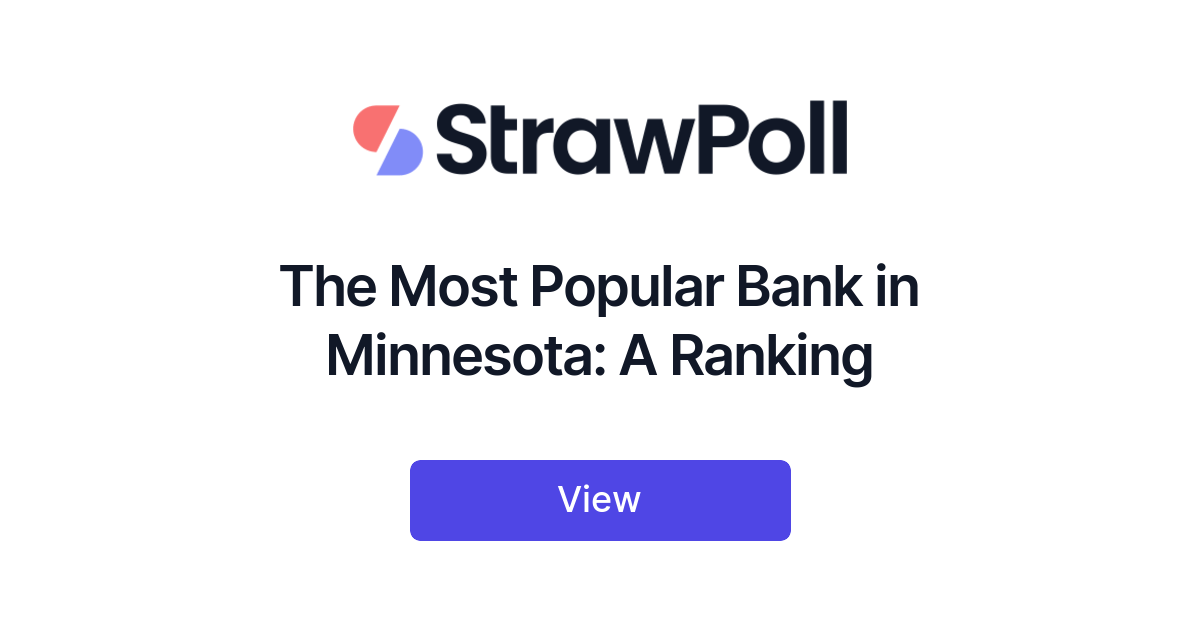 The Most Popular Bank in Minnesota, Ranked