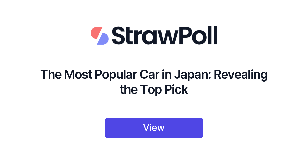 The Most Popular Car in Japan, Ranked