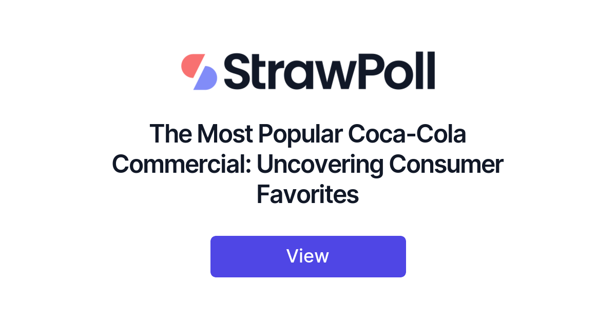 The Most Popular Coca Cola Commercial Ranked 2262