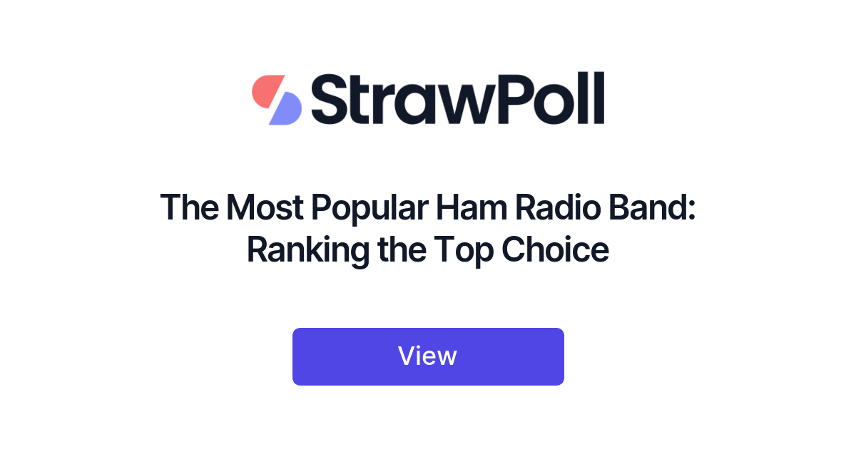 The Most Popular Ham Radio Band, Ranked