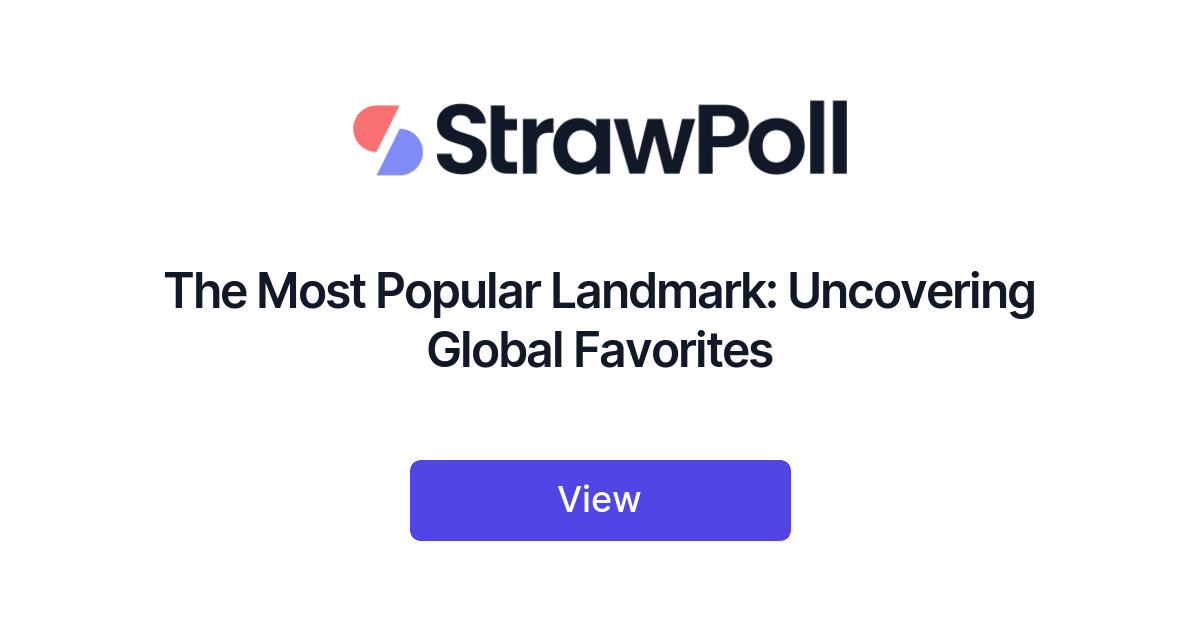 the-most-popular-landmark-ranked-strawpoll