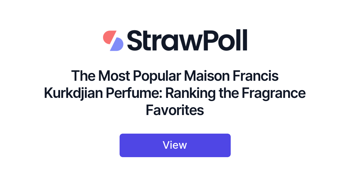 Most popular maison cheap francis kurkdjian perfume