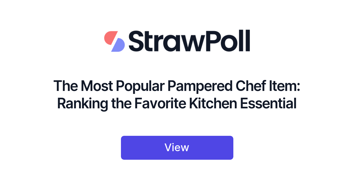 Best Pampered Chef Products