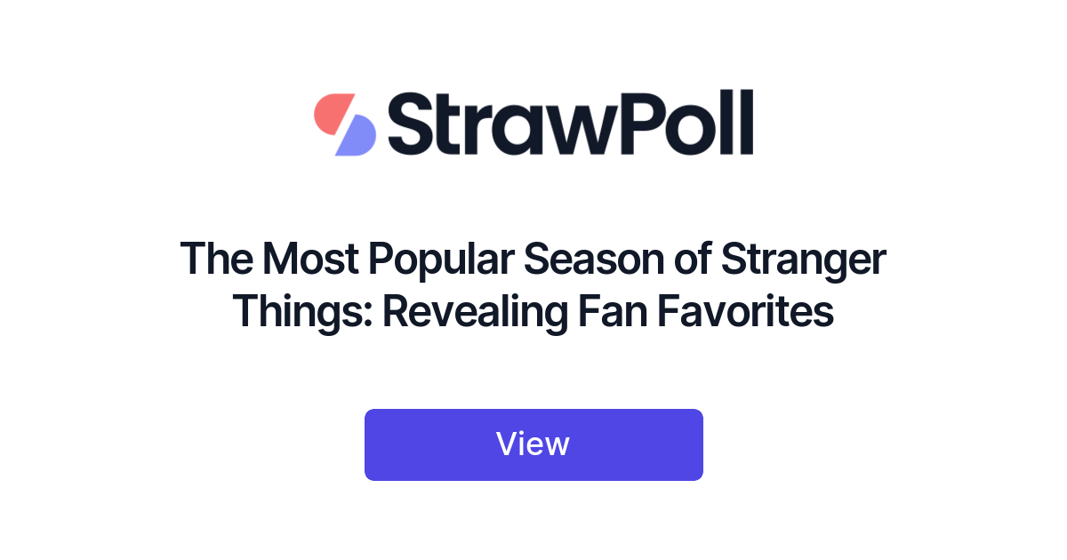 The Best Seasons Of 'Stranger Things,' Ranked By Fans