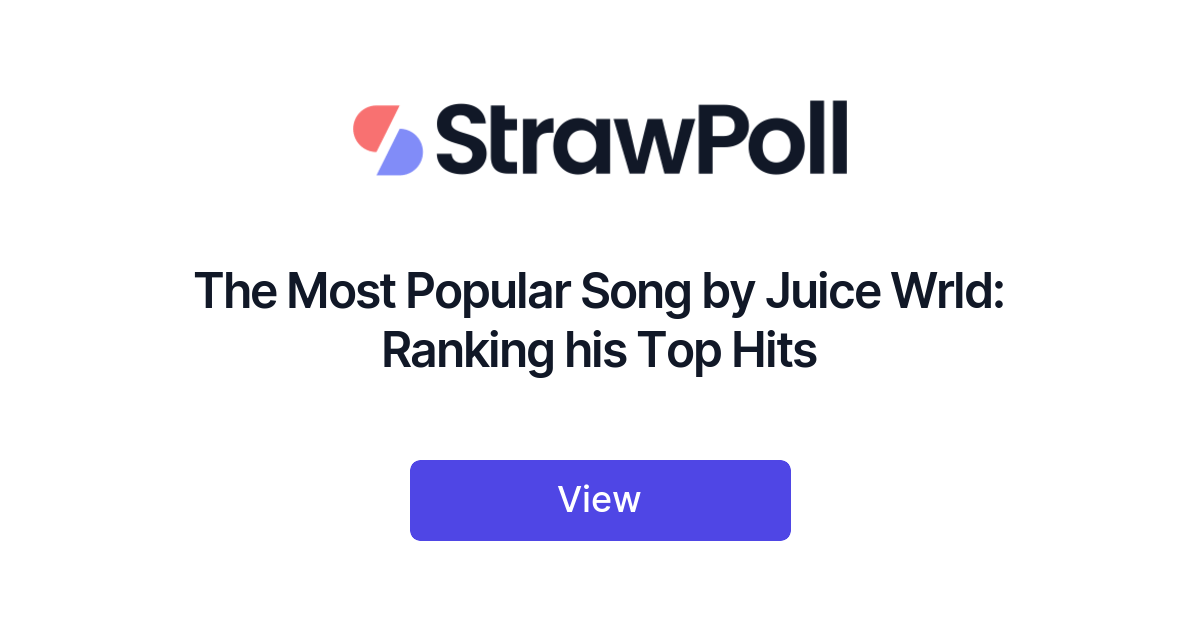The Most Popular Song by Juice Wrld, Ranked