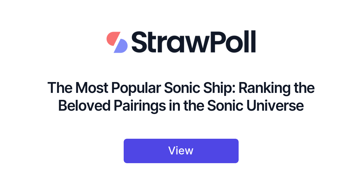 Top 10 Sonic Fan Ships - Fanfic Edition 