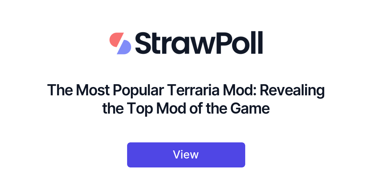 Top 10 Best Terraria Mods