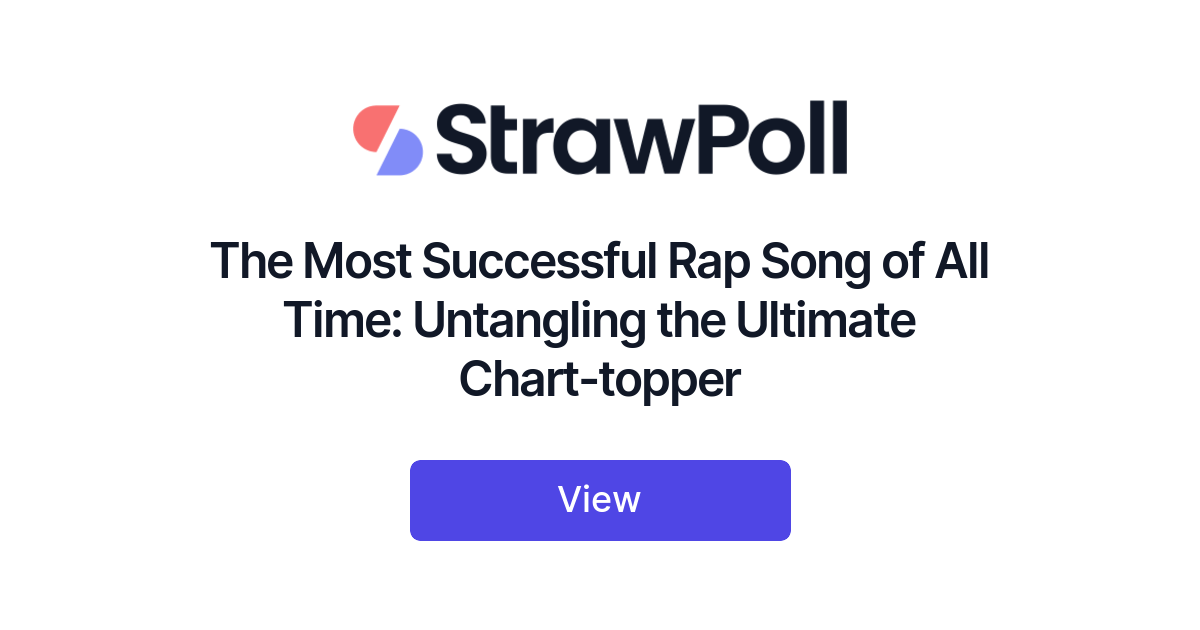 The Most Successful Rap Song of All Time, Ranked