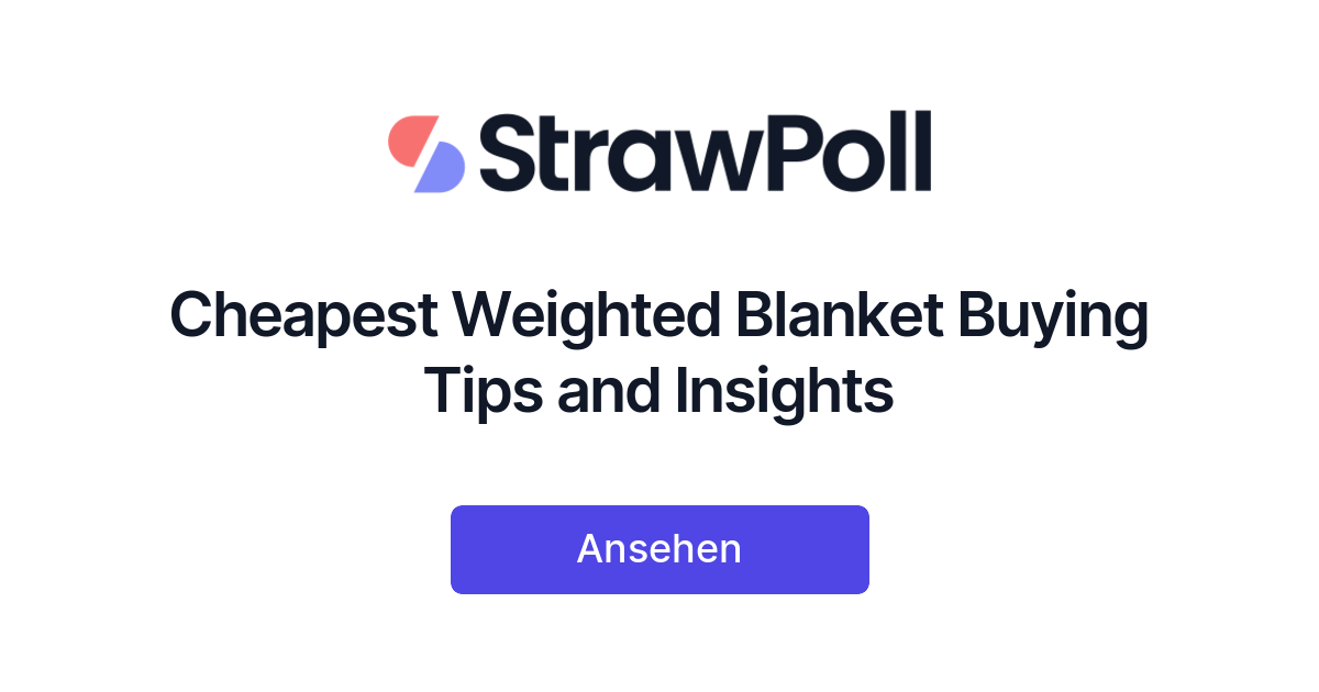 Cheapest Weighted Blanket Buying Tips and Insights