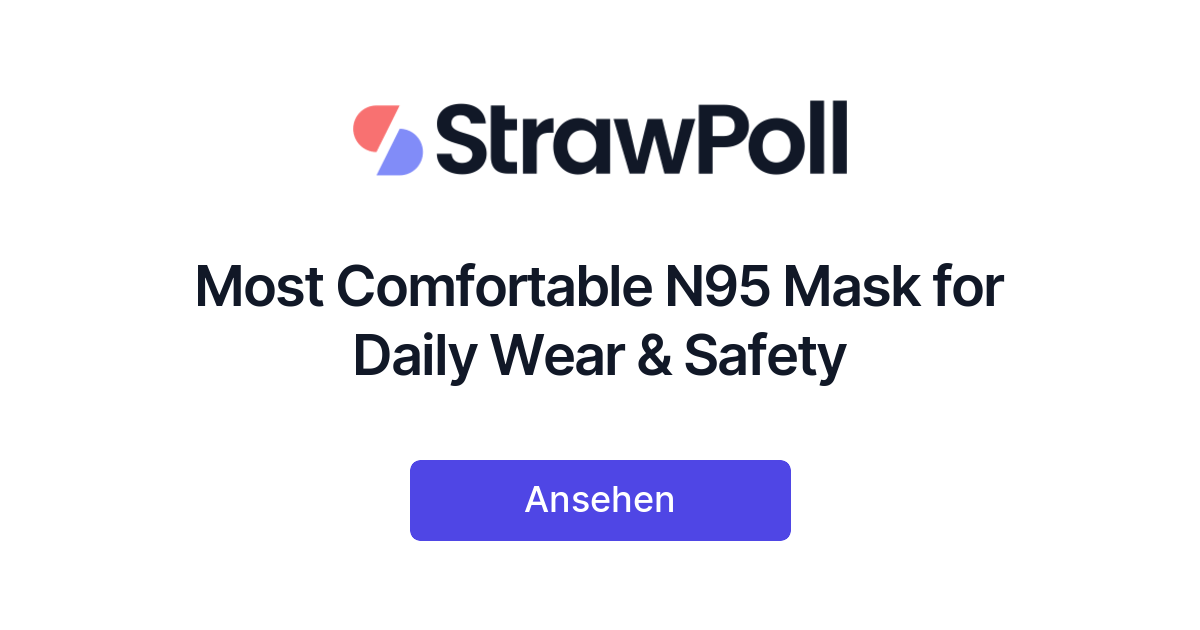 Most Comfortable N95 Mask for Daily Wear & Safety