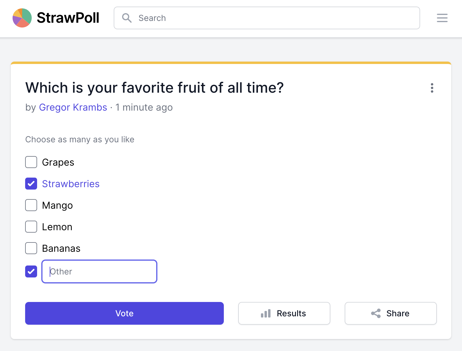 Create a Poll - Free Poll Maker 